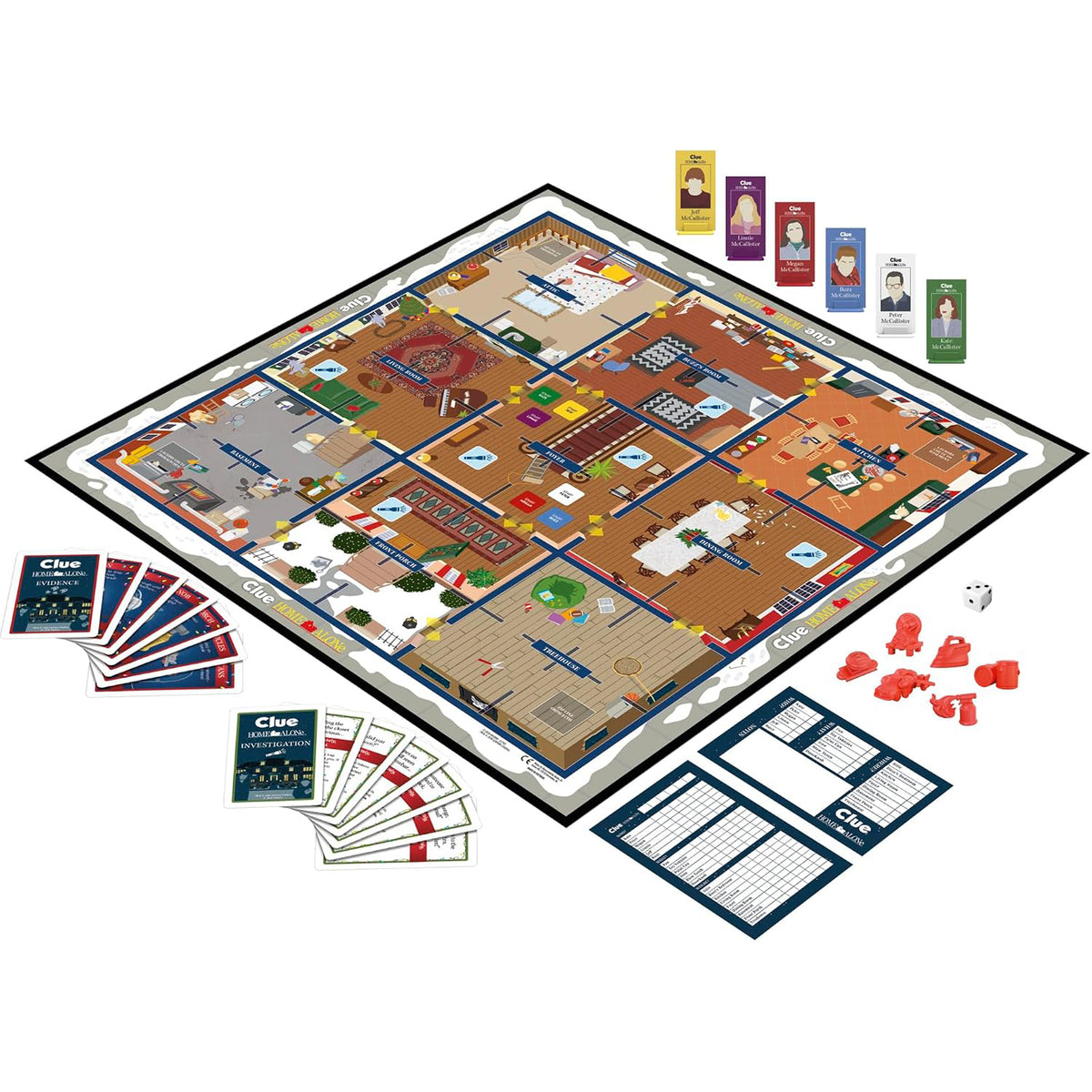 Home Alone Clue Board Game | Party Expert