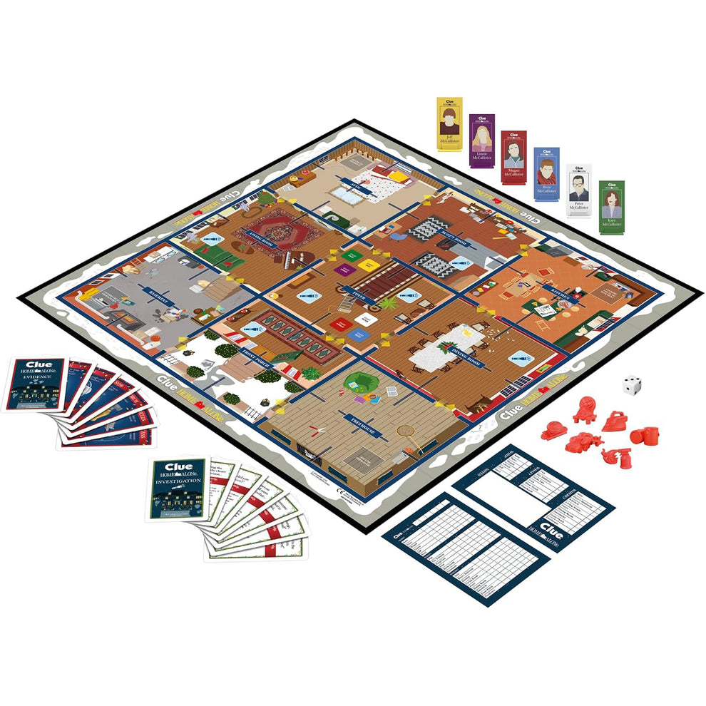 Home Alone Clue Board Game | Party Expert