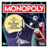 Nightmare Before Christmas Monopoly Edition Board Game, Disney, 1 Count