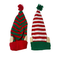 Striped Elf Hat, 14.5 x 5 Inches, Assortment, 1 Count