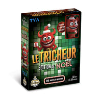 The Cheater Board Game Christmas Edition, French Version, 4-10 Players, 1 Count