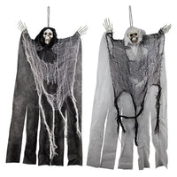 Hanging Skeleton Reaper, Halloween Decoration, Assortment, 1 Count