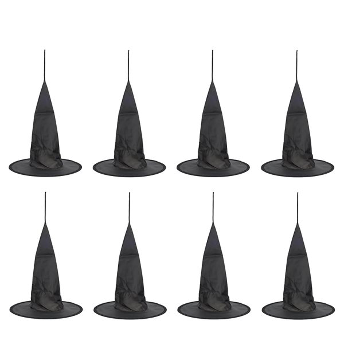 Hanging Witch Hats, Halloween Decoration, 8 Count