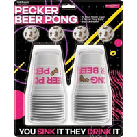 Pecker Beer Pong Game with Balls, 1 Count