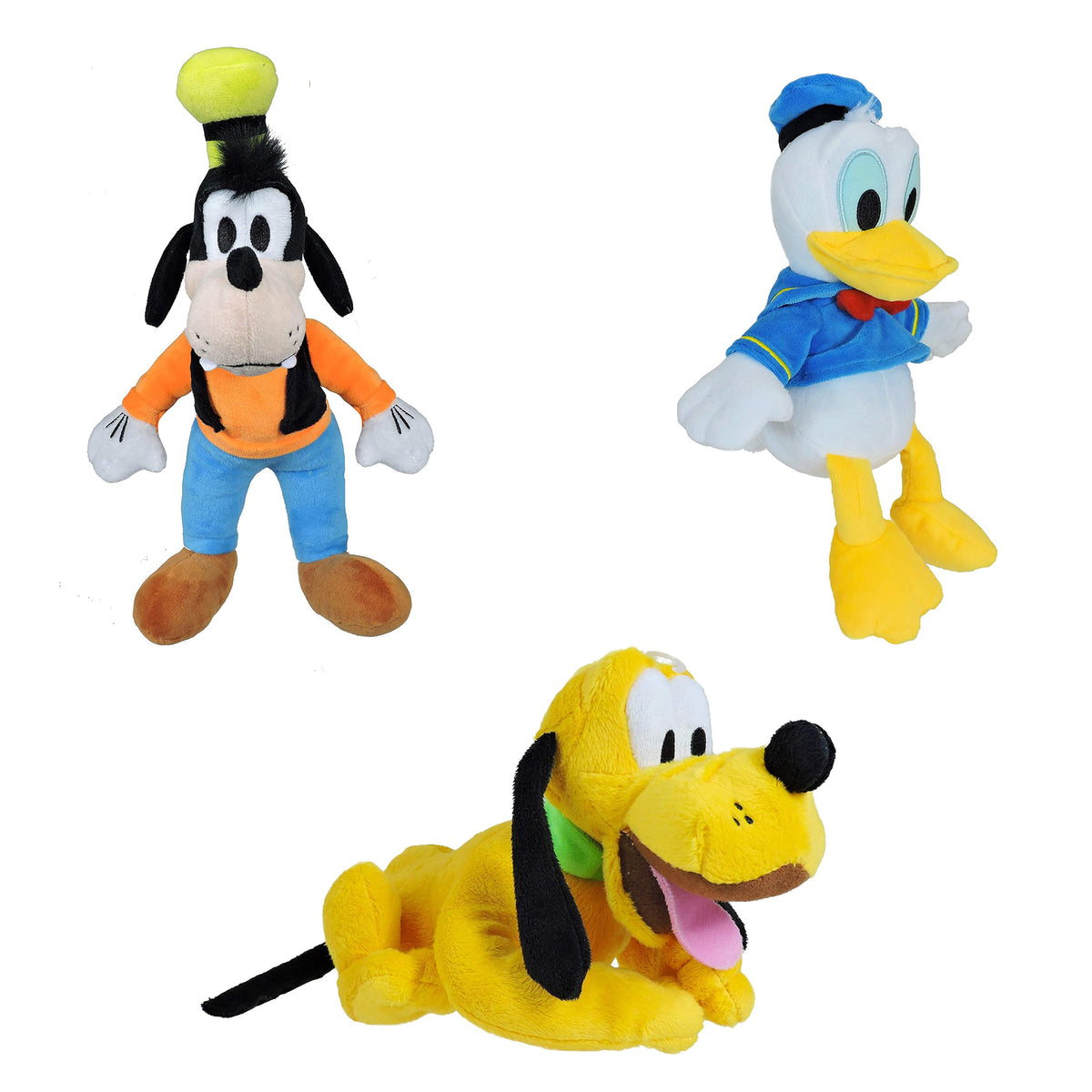 Peluche Disney des amis de Mickey Mouse, Assortiment, 1 unité
