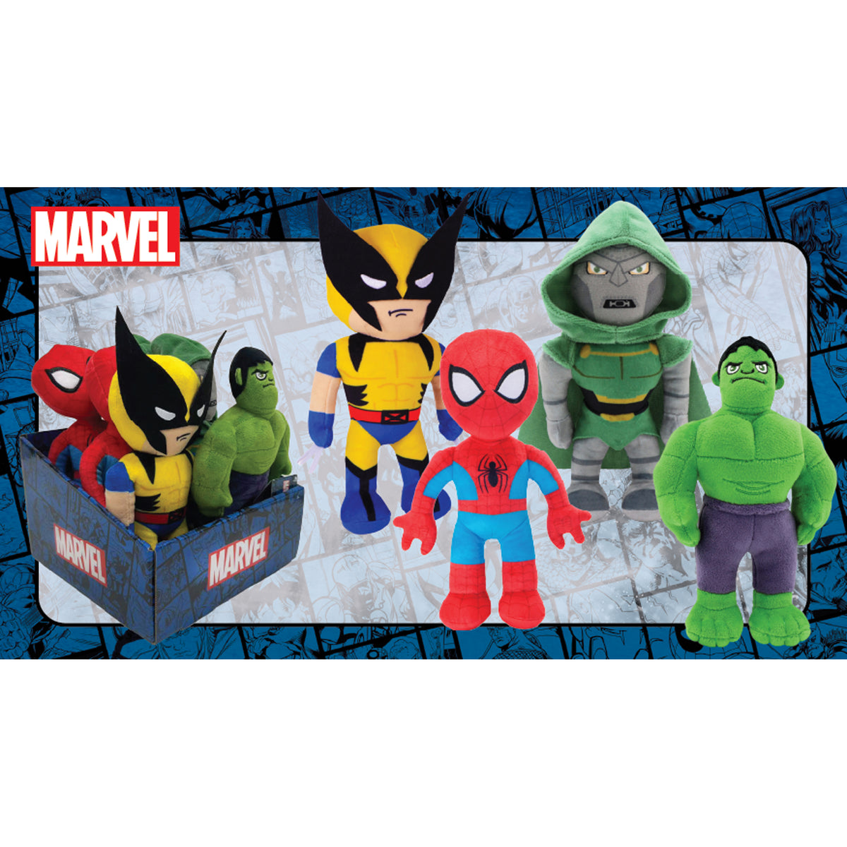 Marvel Small Plush, Assortment, 1 Count