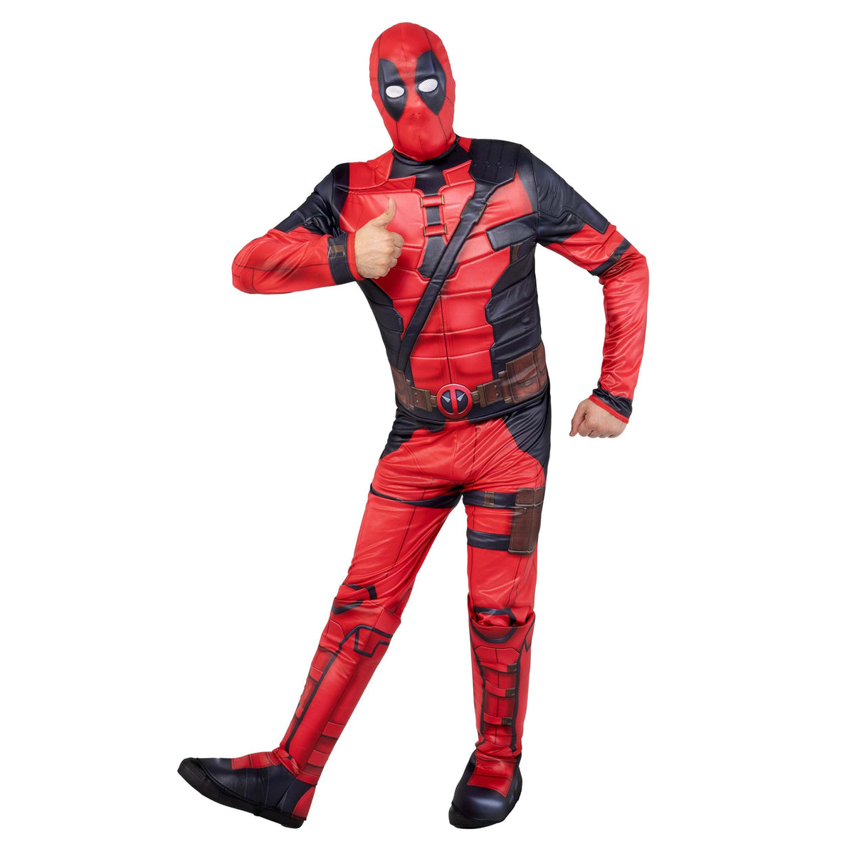 Costume de superhéros Qualux de Deadpool pour adultes