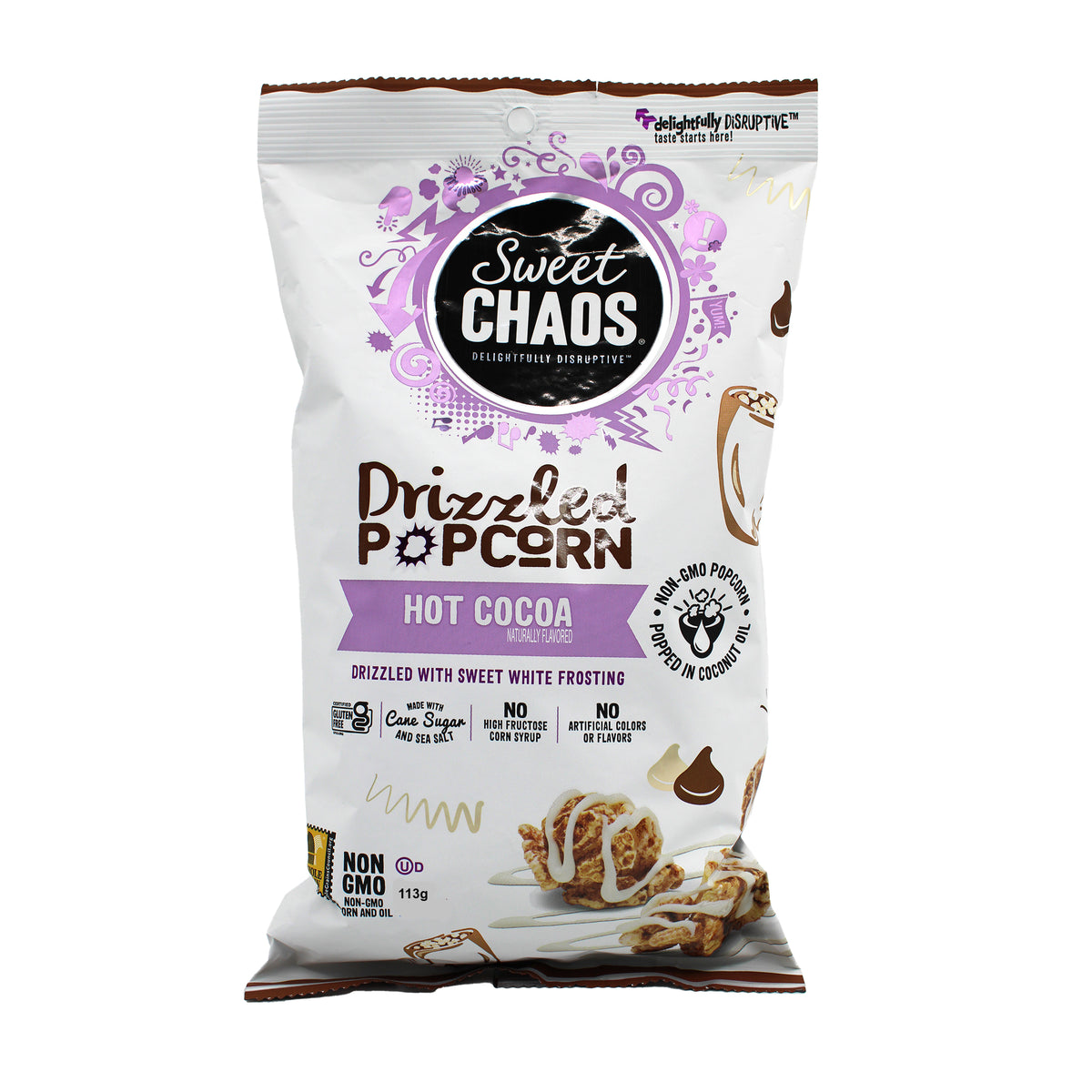 Drizzle Popcorn 113g. - Hot Cocoa