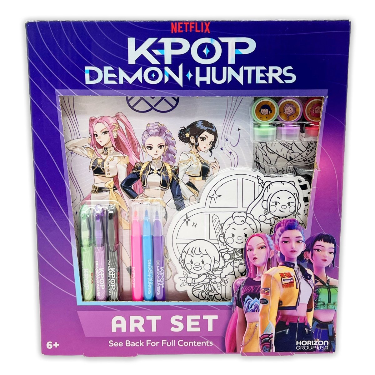 Ensemble d’art des Guerrières de la K-pop, 1 unité