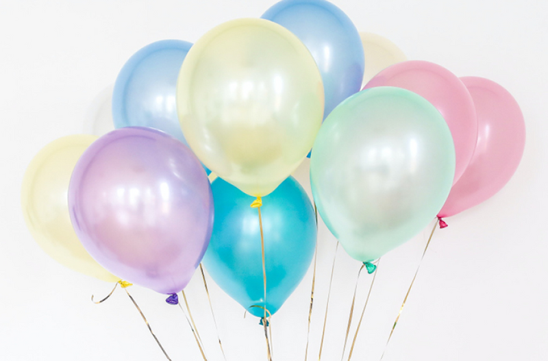 Colourful Latex Balloons