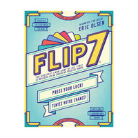 Flip 7 Card Game, Bilingual Card Game, 1 Count