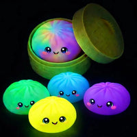 Dumpling squishy mystère phosphorescent, 1 unité