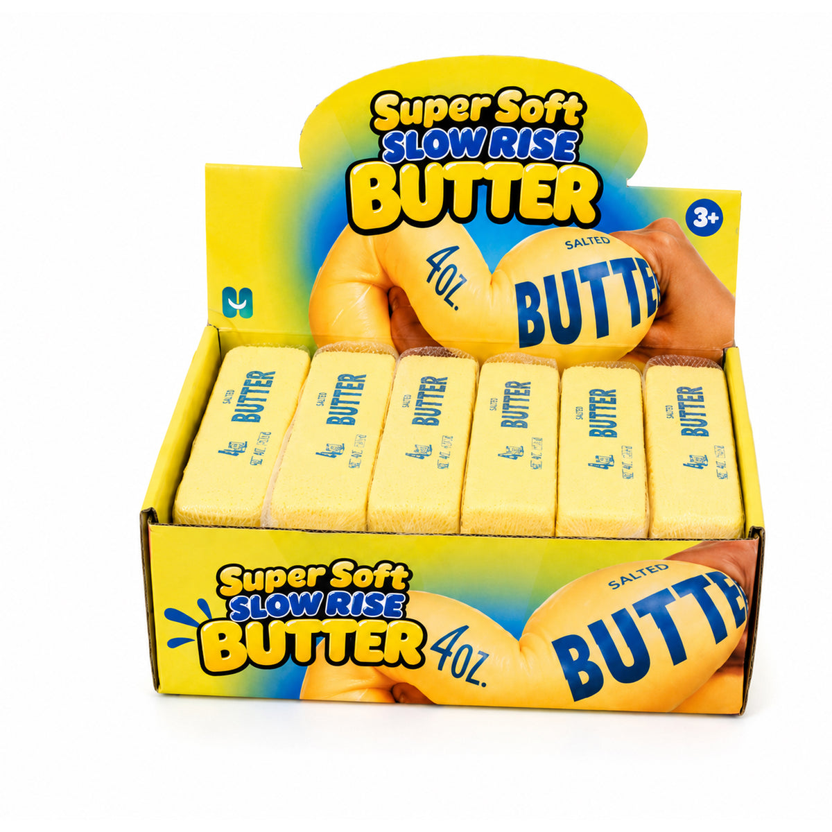Beurre squishy à remontée lente, 4 oz, 1 unité