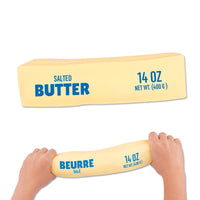 Jouet mou jumbo Oh My Squish en forme de beurre salé, 1 unité