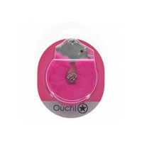 Pink Fluffy Handcuffs, 1 Count