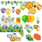 Safari Animal Standard 1st Birthday Party Supplies Kit, 8 Guests