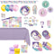 Unicorn Galaxy Standard Birthday Party Supplies Kit, 8 Guests