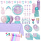 Mermaid Shine Ultimate Birthday Party Supplies Kit, 8 Guests