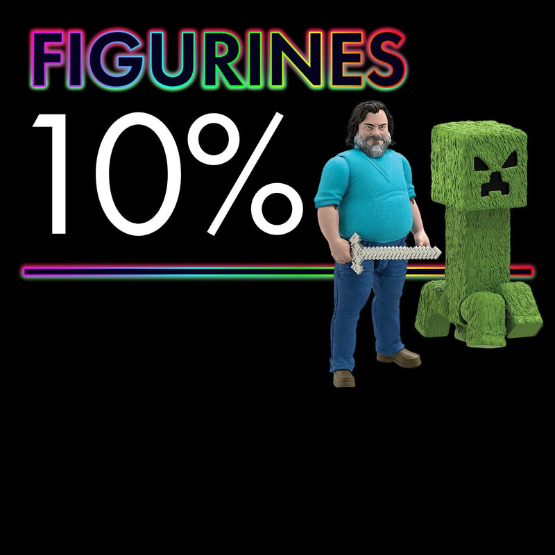 Jusqu’à 10 % de rabais sur les figurines