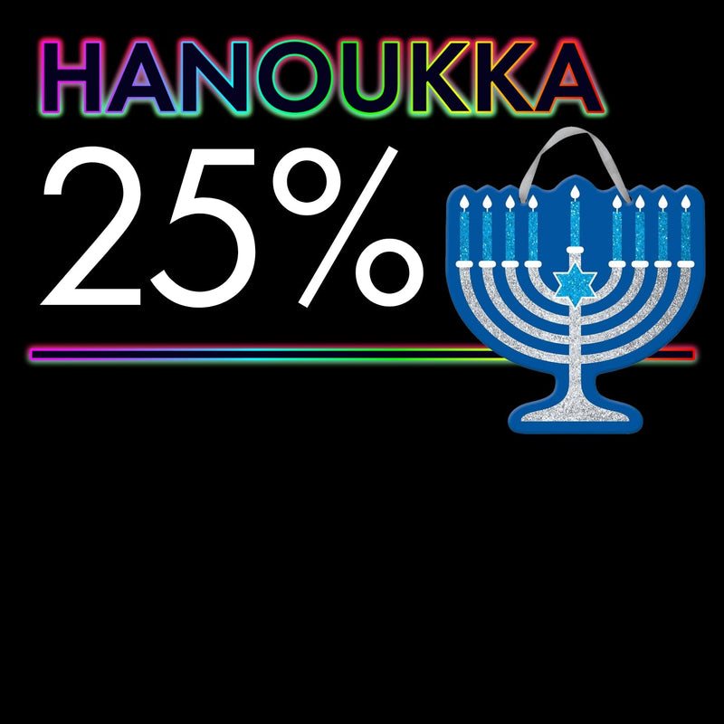Jusqu’à 25 % de rabais sur Hanoukka