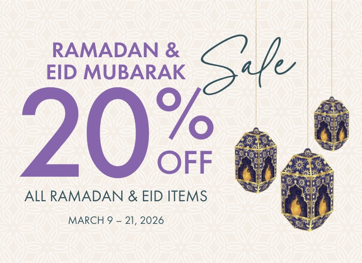 20% OFF Ramadan & Eid Mubarak