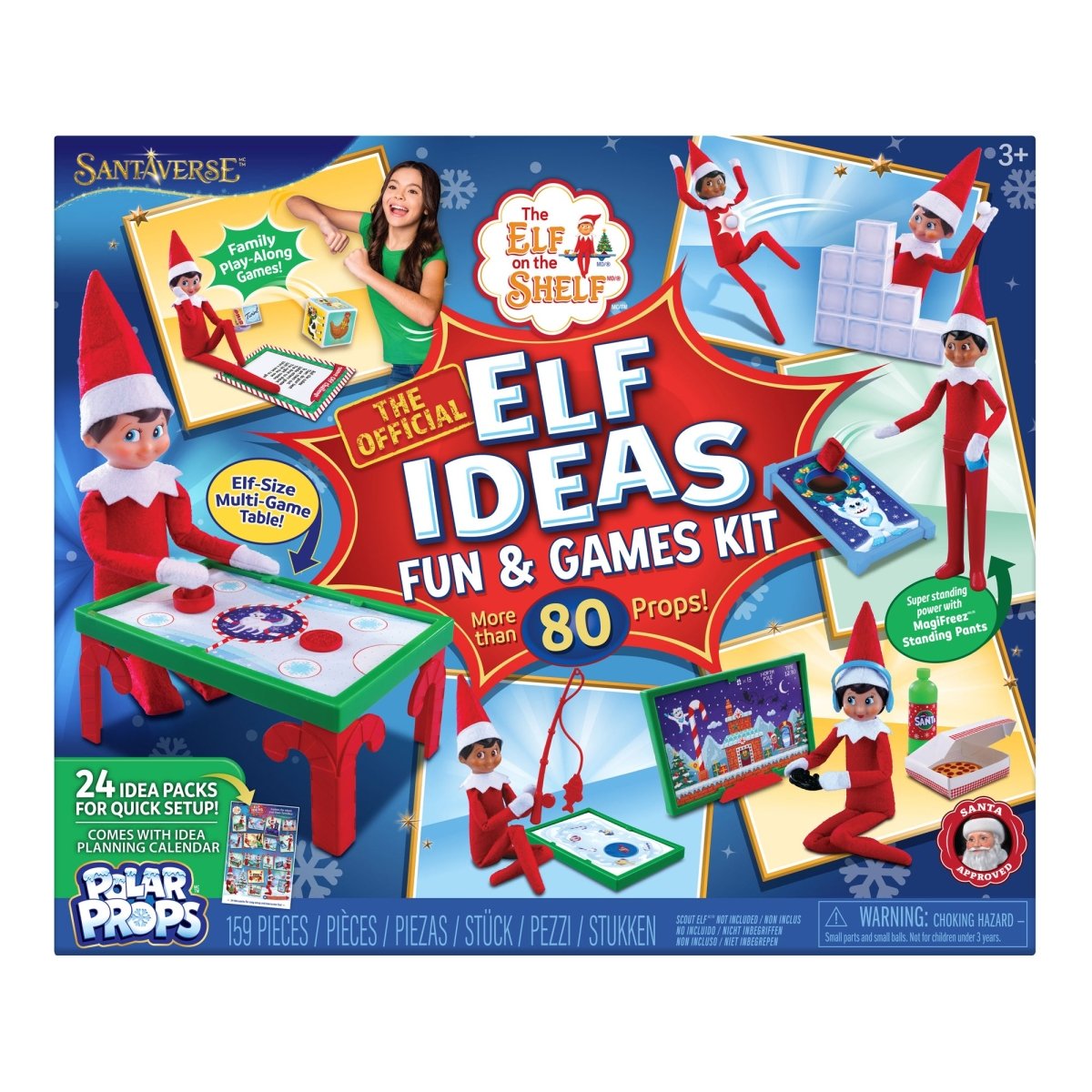 The Elf on the Shelf Elf Ideas Fun and Games Kit, 1 Count