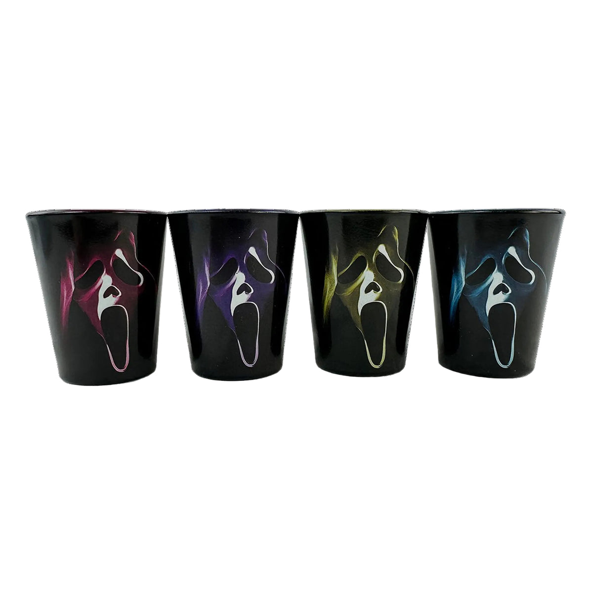 Verres à shooter Ghostface, Frissons, 4 unités