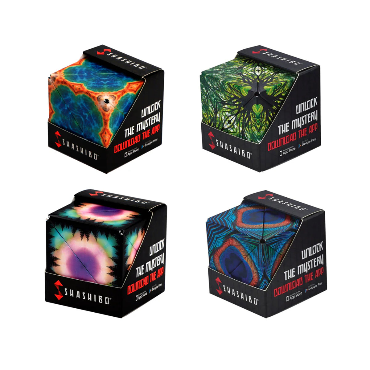 Shashibo Shape Shifting Box, Fidget Toy, Assortment, 1 Count