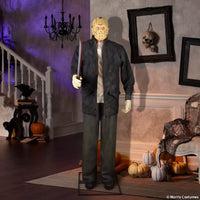 Décoration d'Halloween animée Jason Voorhees, Vendredi 13, 76 pouces, 1 unité