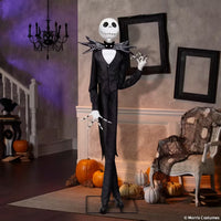 Animated Deluxe Jack Skellington, Nightmare Before Christmas, Halloween Decoration, 78 Inches, 1 Count