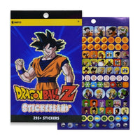 Ensemble de feuilles d'autocollants de Dragon Ball Z, 4 unités