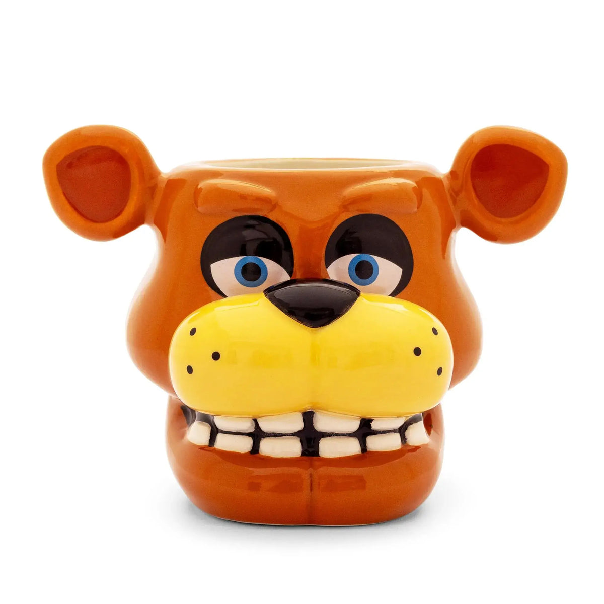 Freddy Fazbear Face Sculpted Ceramic Mini Mug, Five Nights at Freddy's