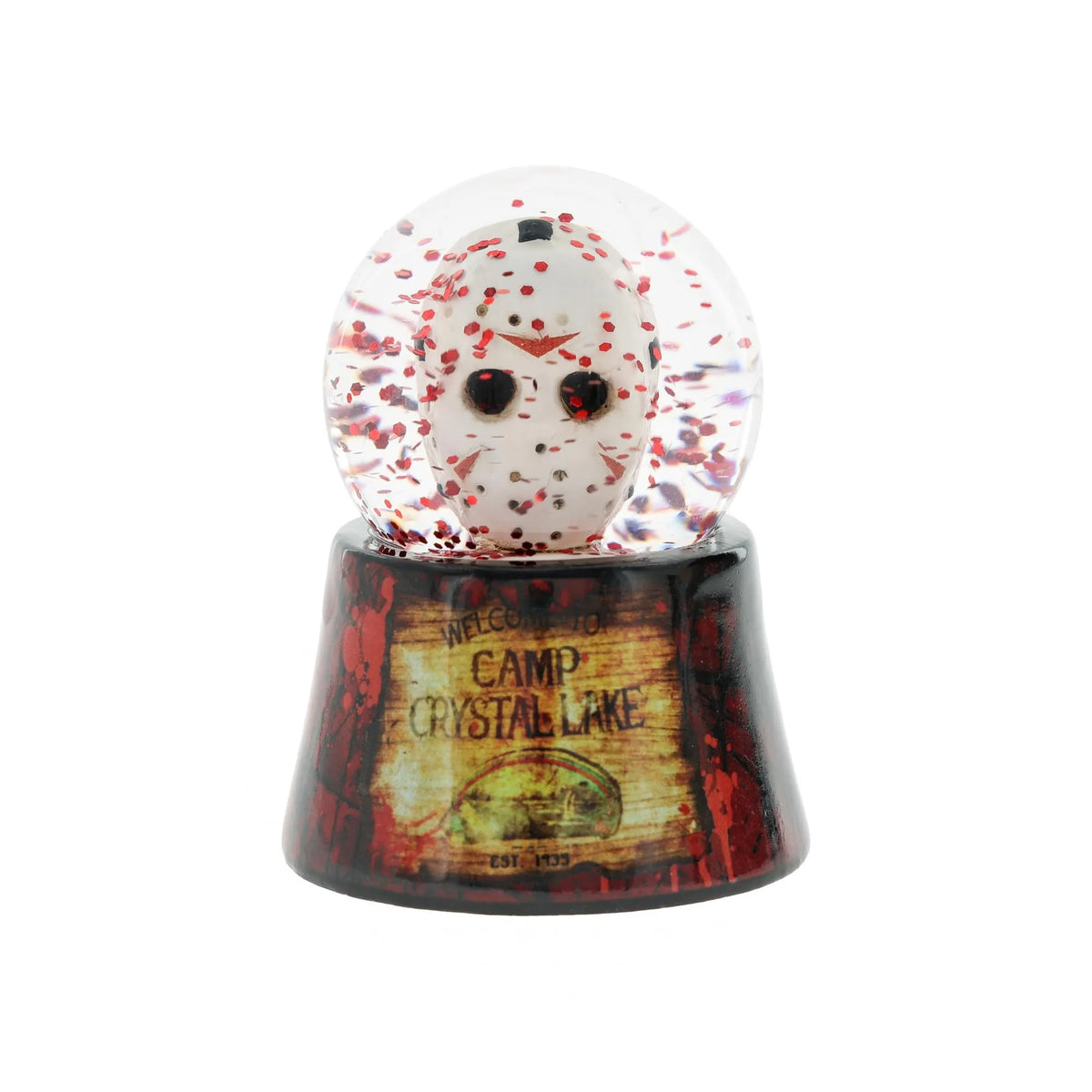 Jason Voorhees Mini Snow Globe, 3 Inches, Friday the 13th