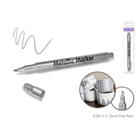Metallic Silver Marker Fine Tip, 1 Count