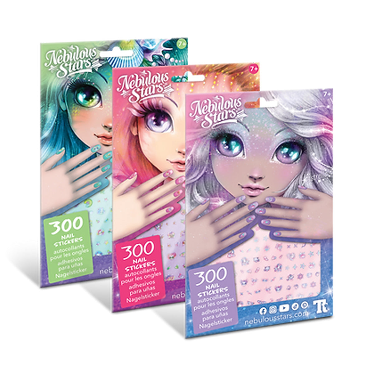 Nebulous Stars - Nail Stickers