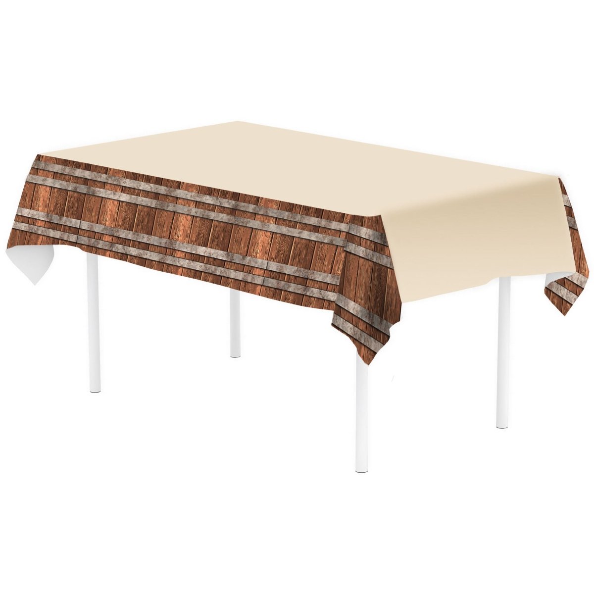 Nappe de table rectangulaire Vieilli à la perfection, 96 x 102 pouces, 1 unité