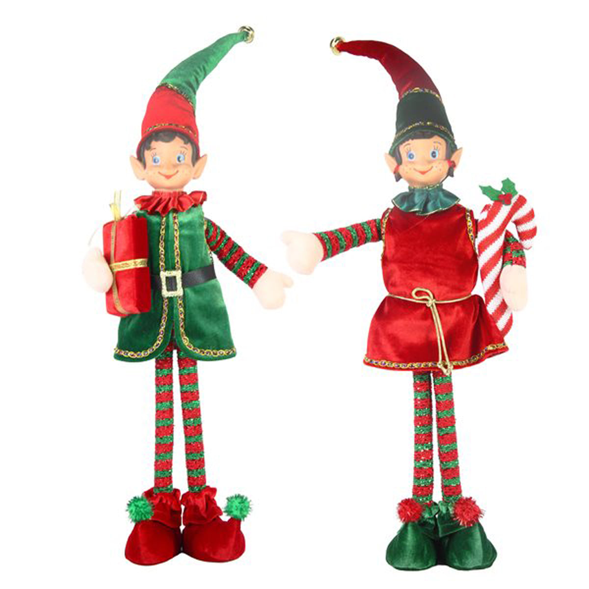 Standing Elf 58CM. Asst.