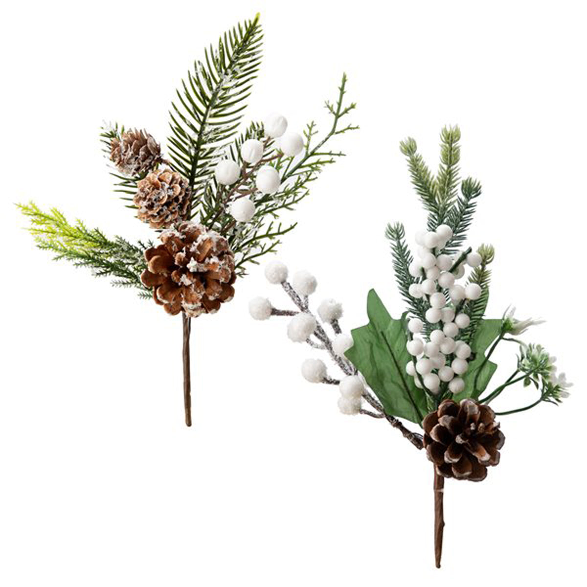 Pine And Berry Picks 30 CM. - Asst.