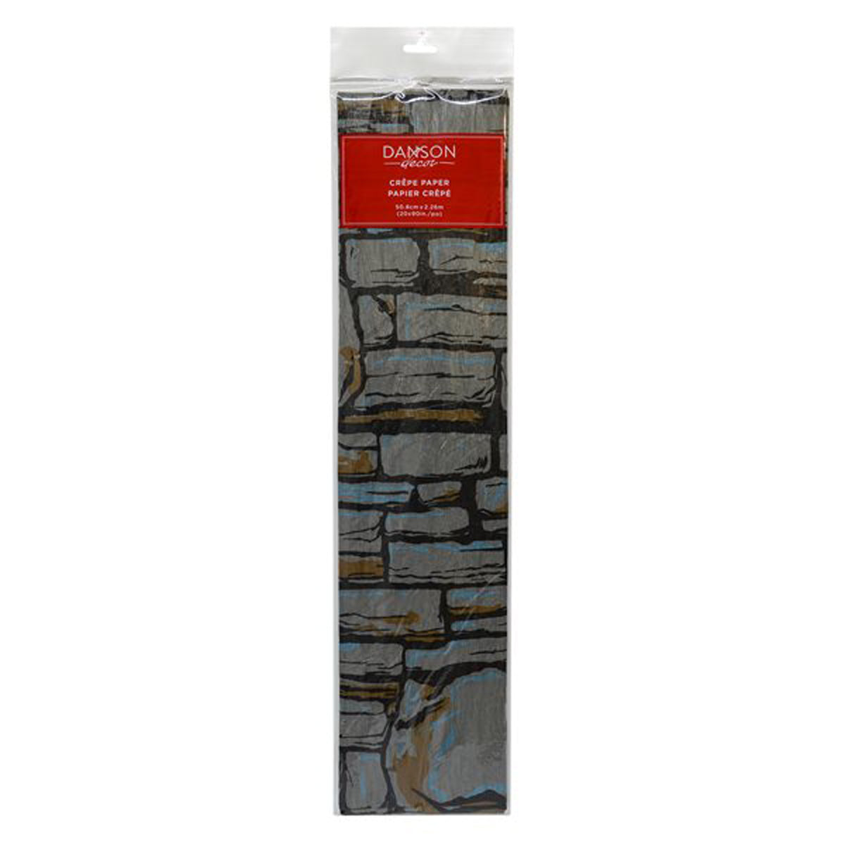Brick Crepe Paper Flameproof