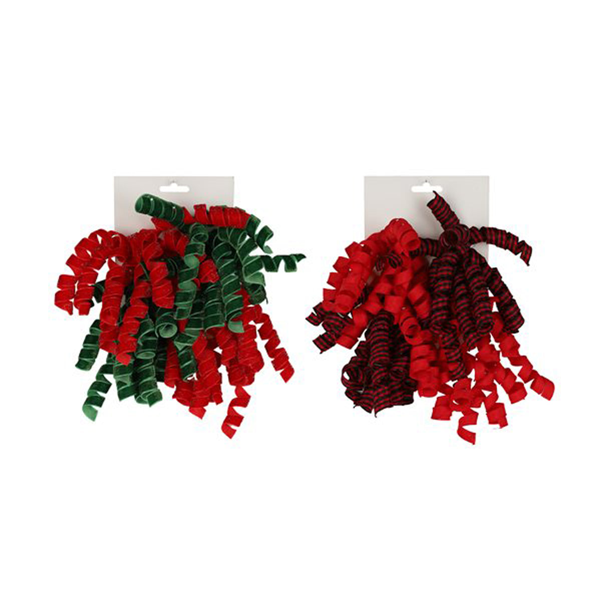 Grosgrain Curly Bow 4/Pkg Asst.