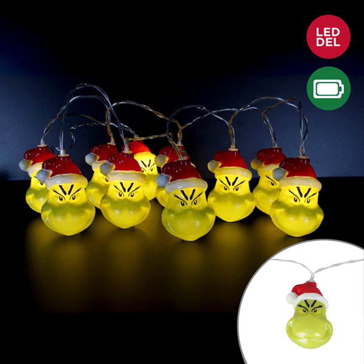 The Grinche -  10 LED light