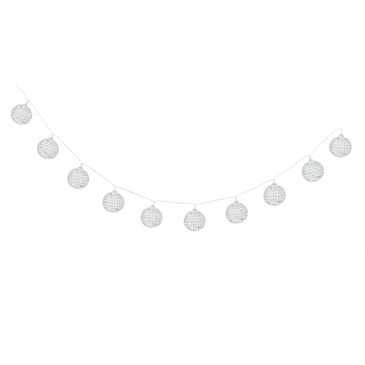 10 Mirror Disco Ball Light String