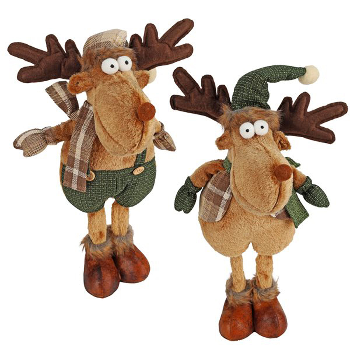 Fabric Standing Reindeer 53 CM.