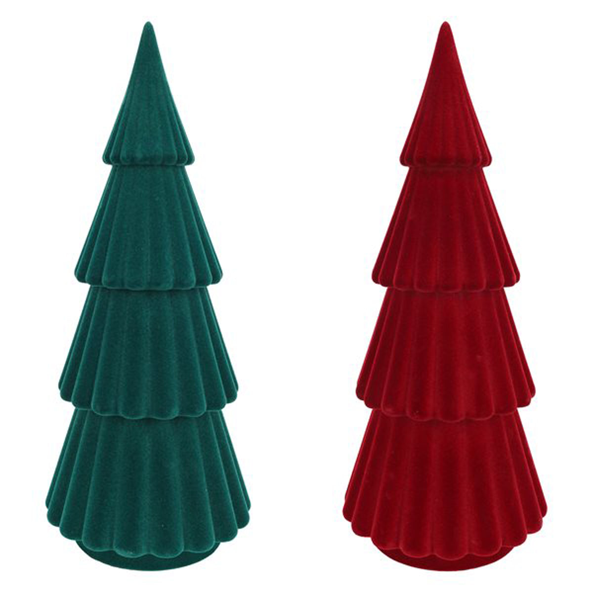 Velvet Christmas Tree Tabletop 31 CM - Asst.