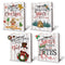 A-LINE Christmas Medium Christmas Gift Bag, French Version, Assortment, 1 Count 882636987579