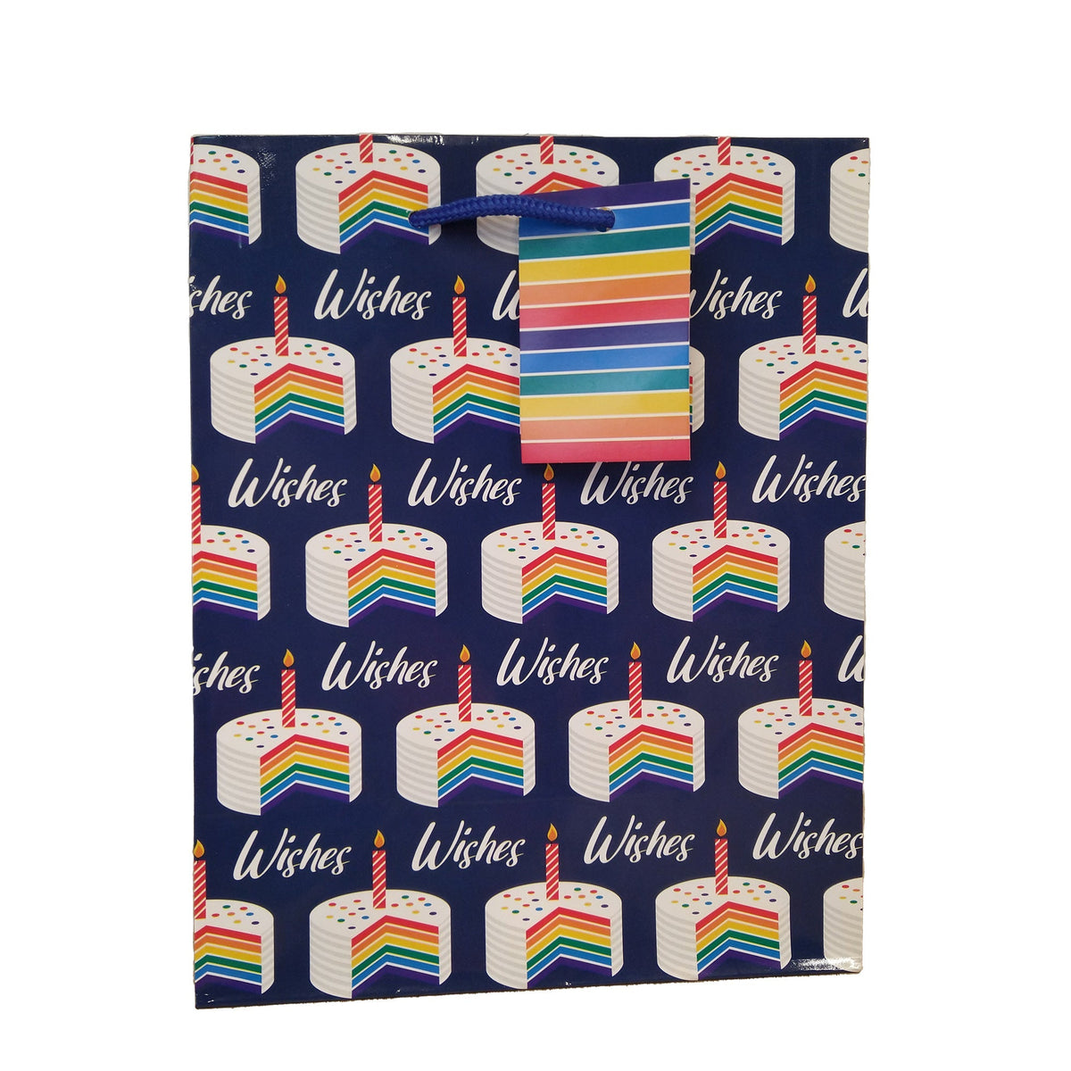 A-LINE Gift Wrap & Bags Birthday Wishes Gift Bag - Medium 882636479395