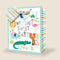 A-LINE Gift Wrap & Bags Jungle “Welcome Sweet Baby” Large Foil Gift Bag, 1 Count