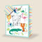 A-LINE Gift Wrap & Bags Jungle “Welcome Sweet Baby” Large Foil Gift Bag, 1 Count