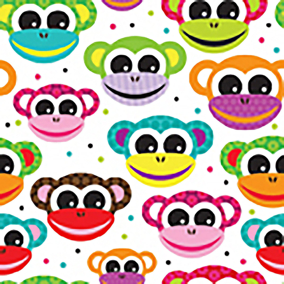 A-LINE Gift Wrap & Bags Monkeys Gift Wrap Roll, 30 x 72 Inches, 1 Count 882636600621