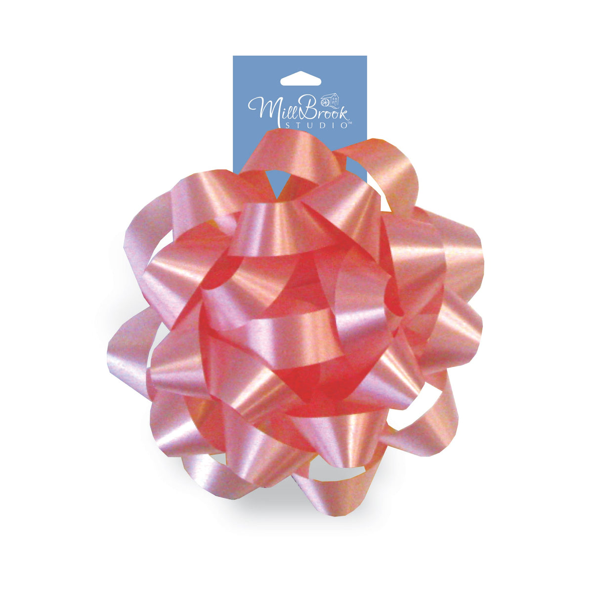 A-LINE Gift Wrap & Bags Pink Gift Confetti Bow, 6 Inches, 1 Count 882636003767